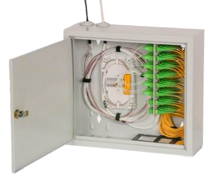 Przełącznice światłowodowe naścienne przeznaczone są do zastosowań w sieciach dostępowych FTTH