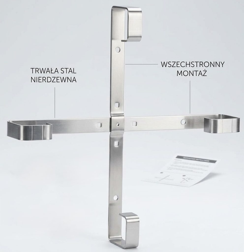 Stelaż zapasu kabla do studzienki telekomunikacyjnej